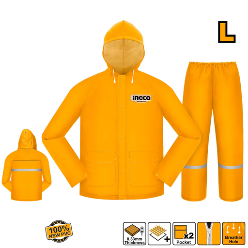 [HRCTSKT031.L] INGCO Rain suit L