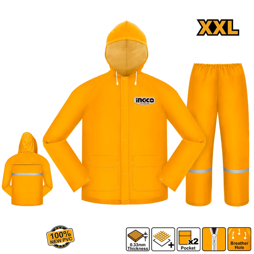[HRCTSKT031.XXL] INGCO Rain suit XXL