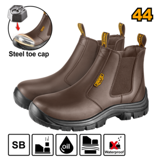 [SSH08SB.44] INGCO Dark Brown  Safety boots 44