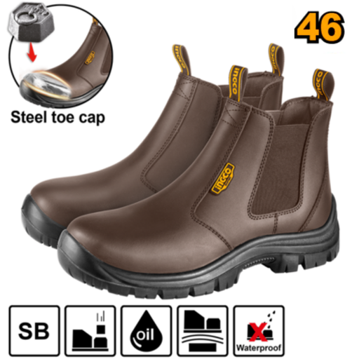 [SSH08SB.46] INGCO Brown  Safety boots 46