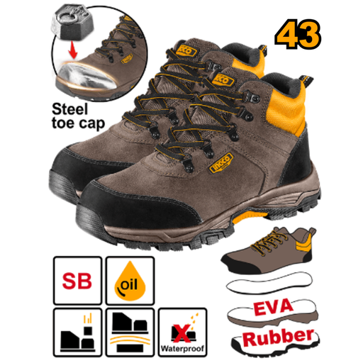 [SSH11SB.43] INGCO Safety Boots 43