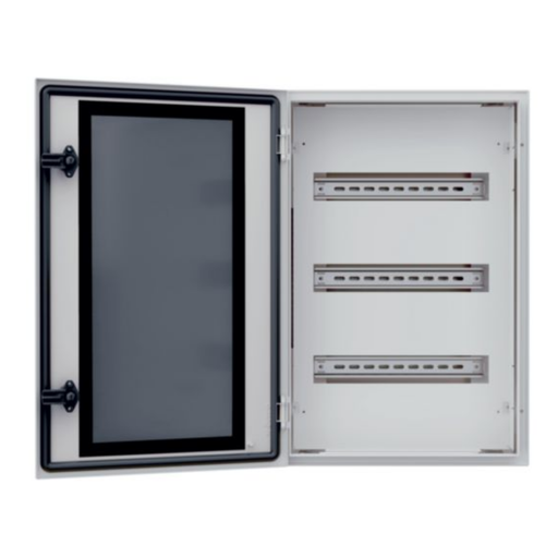 [433015] LEGRAND Modular chassis kit for Atlantic 800x600mm cabinets 5 rows 27 modules metal