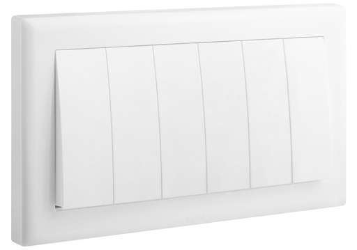 [618066] LEGRAND ELOE 2x3 gang 1way switch 