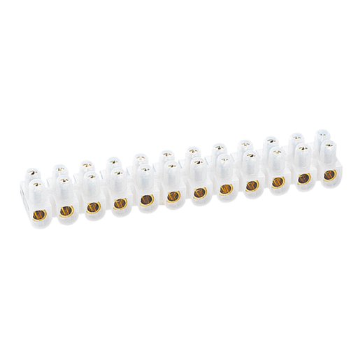 [034225]  LEGRAND  Connection strip Nylbloc capacity 10 mm² White