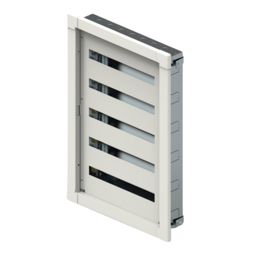 [337225] LEGRAND Metal cabinet XL3 S 160 flush mounting 5 rows of 24 Modules without door