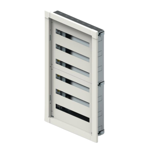 [337226] LEGRAND Metal cabinet XL3 S 160 flush mounting 6 rows of 24 Modules without door