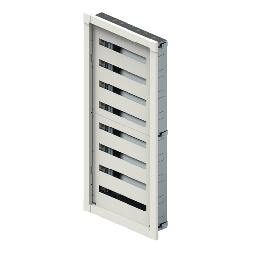 [337228] LEGRAND Metal cabinet XL³ S 160 flush mounting 8 rows of 24 Modules without door