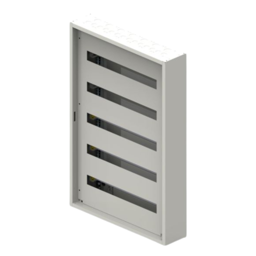 [337205] LEGRAND Metal cabinet XL³ S 160 surface mounting 5 rows of 24 modules without door
