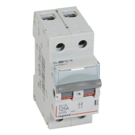 [406450] LEGRAND Isolateur 125a 2Pole 2mod Dx3  
