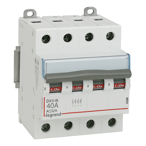 [406480] LEGRAND Isolateur 40a 4Pole 4mod Dx3 