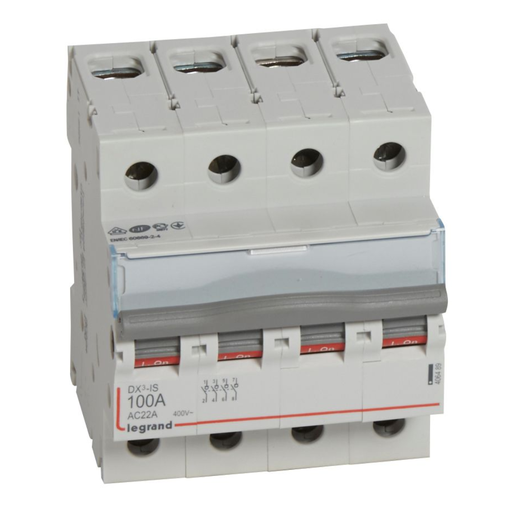 [406489] LEGRAND Isolateur 100a 4Pole 4mod Dx3 