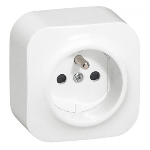 [782417] LEGRAND  Mural Socket Forix Surface 2p+t 10/16a Complet