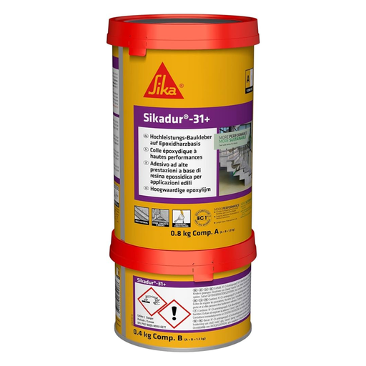 SIKA SikaDur 31+ 1,2KG Colle époxy multi-purpose