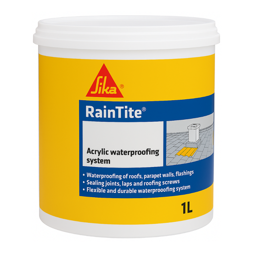 SIKA Raintite 1 LTR White OR Charcoal