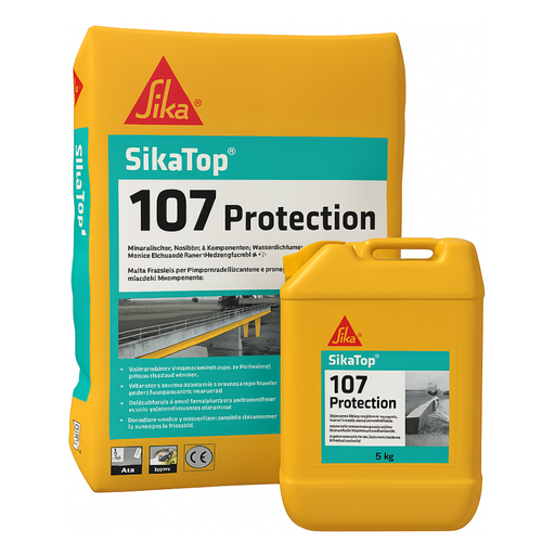 SIKA Top 107 Protection 25KG Micro-mortier imperméable pour piscine