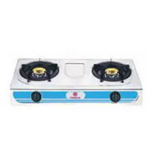 [MSSD 2000] MIKACHI Gas Stove Double Burner INOX