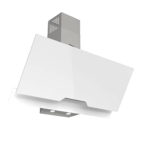 [MOD 3000 90 WHITE] FERRE Angled Curved Hood White 90Cm  