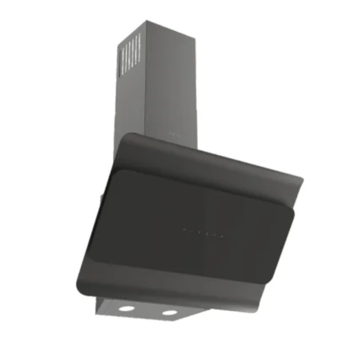 [MOD ELEGANCE 60 BLACK] FERRE Angled Curved Hood Black 60Cm  (Mod Elegance 60 Black)