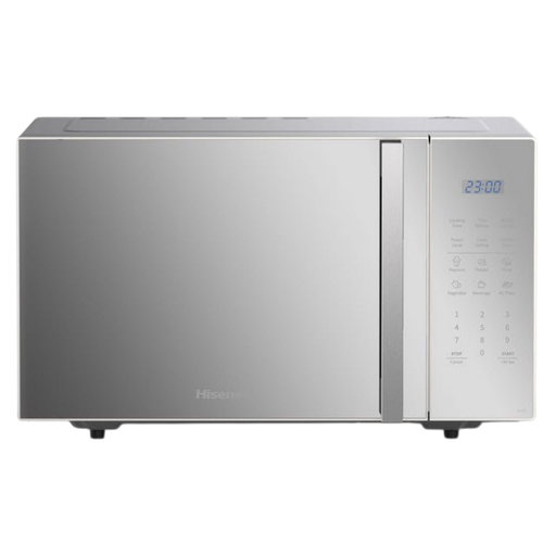 [H26MOMS5H] HISENSE Microwave 26L Silver Digital Button 800W