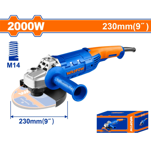 [WAG852001] WADFOW Angle Grinder 2000W
