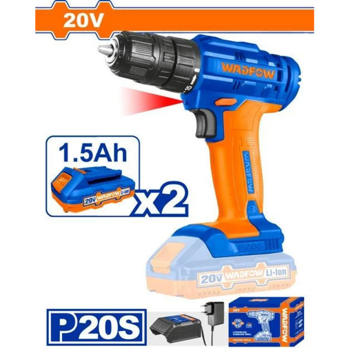 [WCDP512] WADFOW Lithium-Ion Cordless Drill