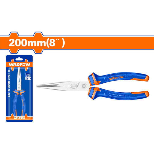[WPL2908] WADFOW Long Nose Pliers 2 Color Handle