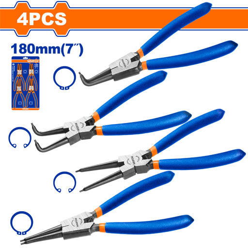 [WPS2604] WADFOW 4 Pcs Circlip Pliers Set