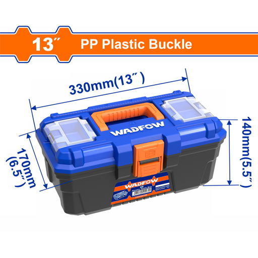 [WTB1313] WADFOW Plastic Tool Box 13"
