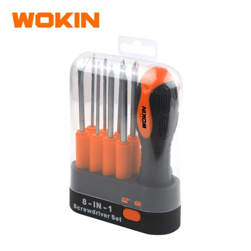 [W206109] WOKIN Interchangeable Screwdriver Set 9pcs