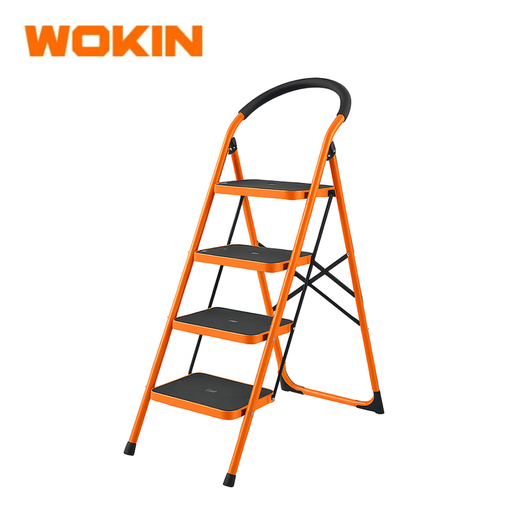 [W682004] WOKIN Steel Ladder 4 Steps 