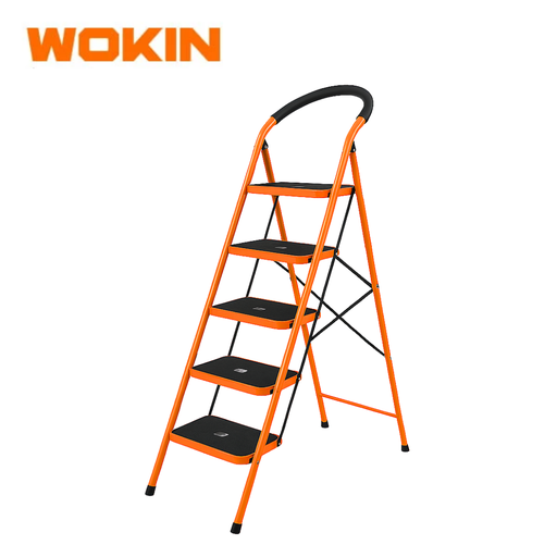 [W682005] WOKIN Steel Ladder 5 Steps 