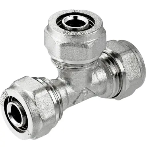 EASYFIT Pex Compression Fitting Equal Tee 16 20