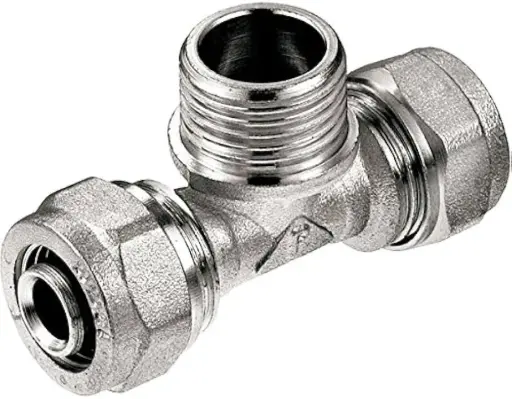 EASYFIT Pex Compression Fitting Tee Reduce 16 20 x 12 16