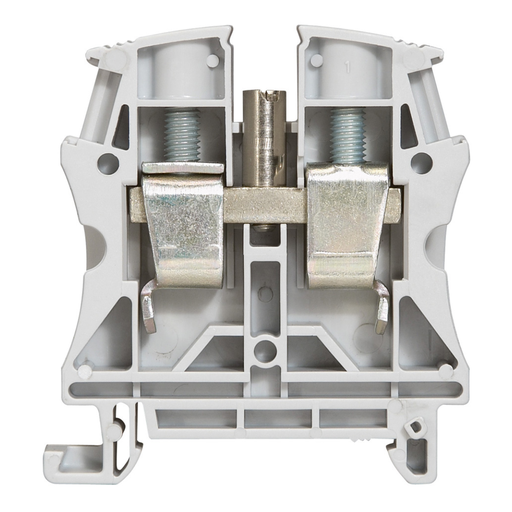 [037164] LEGRAND Function terminal block, 1 connection ,diode carrier 1N4007, Cross-section 2,5mm² - pitch 5mm - grey - 037164