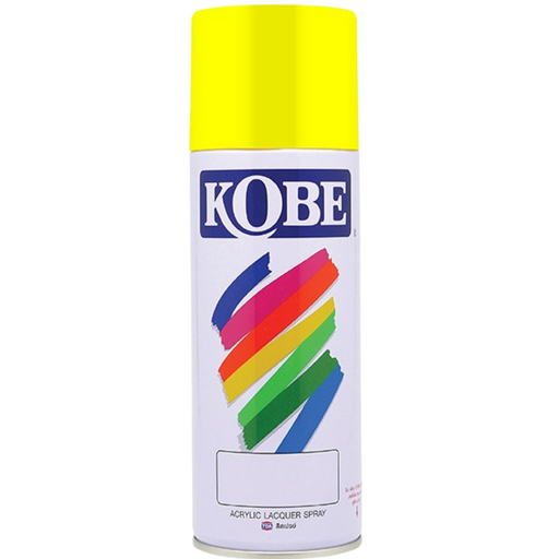 KOBE Spray Paint Fluorescent Yellow F3