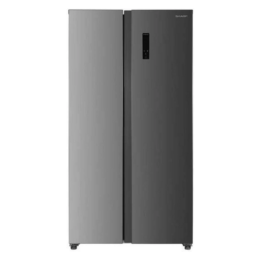 [SJ-X655-HS] SHARP 655L/521L Refridgerator Side by Side Silver 