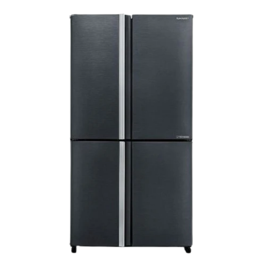 [SJ-FE850-DS3] SHARP 724L/605L French 4 Doors Inverter Refrigerator Hybrid Cooling System Grey