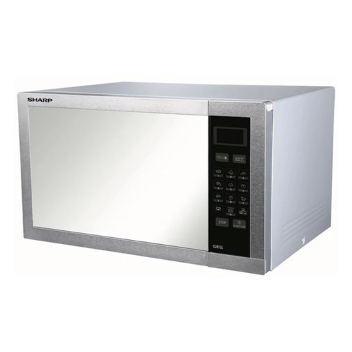 [R-77AT(ST)] SHARP 34L Microwave Grill with Mirror Finish Silver