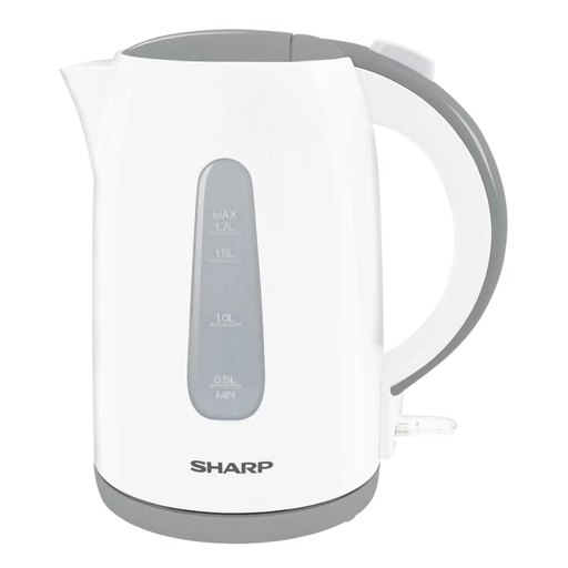 [EK-JX17-W3] SHARP 1.7L 2200W Cordless White Kettle