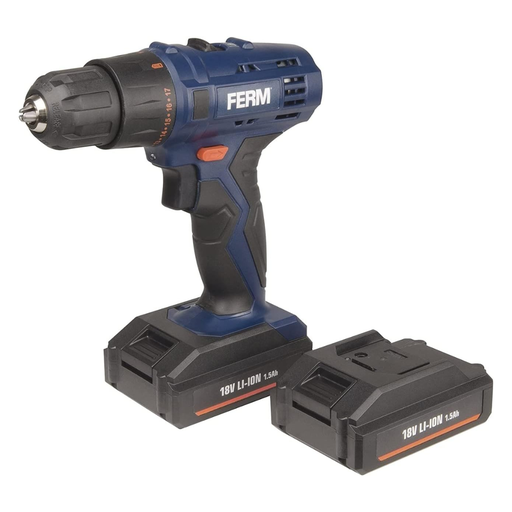 [CDM1120] FERM Cordless Li-Ion Drill 18V 1.5Ah