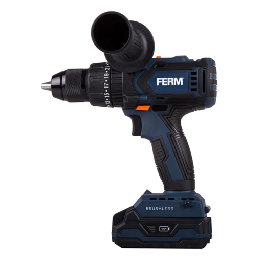 [CDM1138] FERM Cordless Combi Drill Brushless 20V 2.0Ah