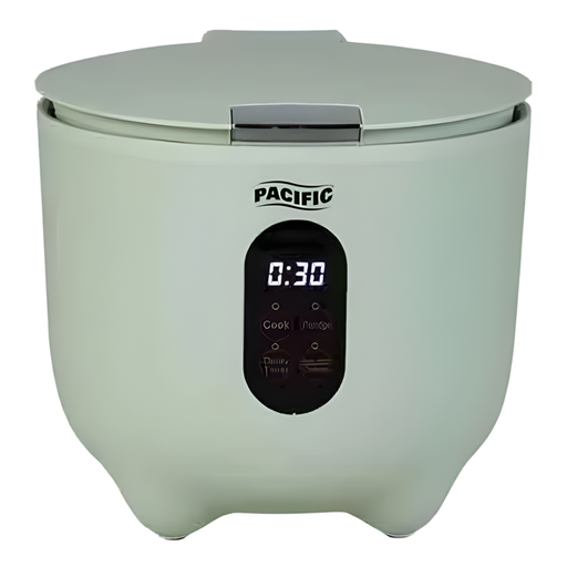[JAR-100BG(Green)] PACIFIC Electric Digital Rice Cooker Green 1L