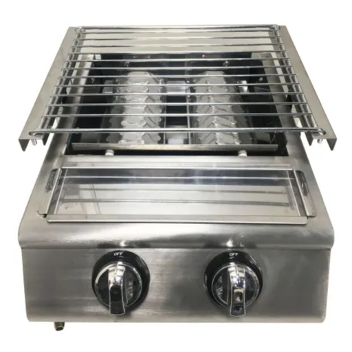[YG-201] PACIFIC BBQ Grill 2 Infrared Burner 