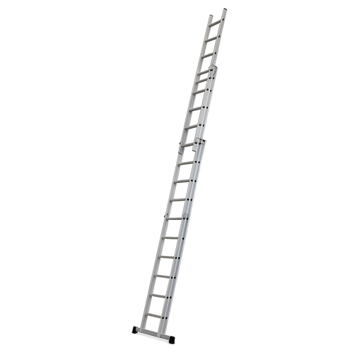 [SL-2*12 STEP] KING BROS 3 Section Aluminium Extension Ladder 
