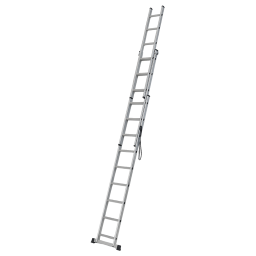 [SL-2*14 STEP] KING BROS 4 Section Aluminium Extension Ladder 