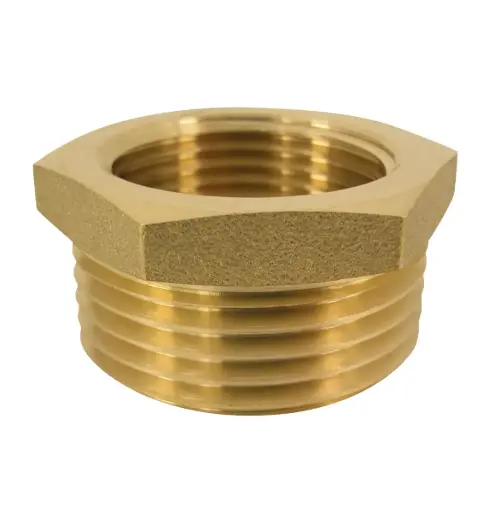 EASYFIT Threaded Brass Fitting Reduce Bushing 1/2'' x 3/8''