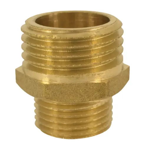 EASYFIT Threaded Brass Fitting Reduce Nipple 3/4'' x 1/2''