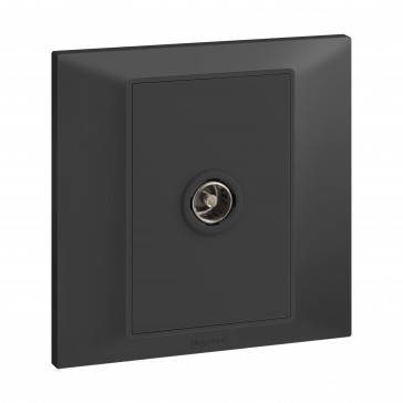 [617727] LEGRAND Belanko™ S Anthracite Socket TV