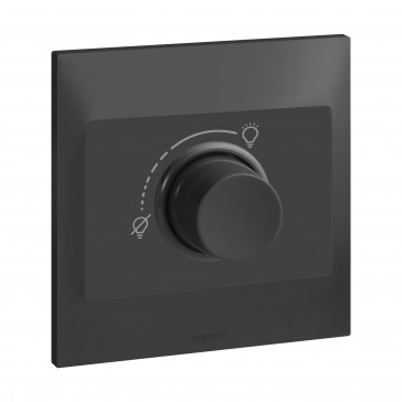 [617731] LEGRAND Belanko™ S Anthracite Dimmer Switch 1g 2w 1000w Rotary Push On / Off
