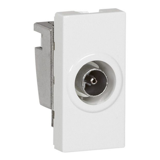 [572171] LEGRAND Arteor™ White Socket Tv Male 1Mod